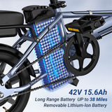 AOVOPRO EB60 elektrische fiets 15Ah 500W
