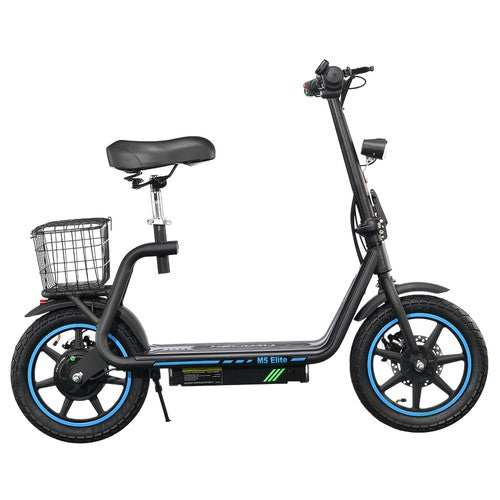 TWOFISH M5 Elite elektrische scooter, 500W motor, 48V 13Ah