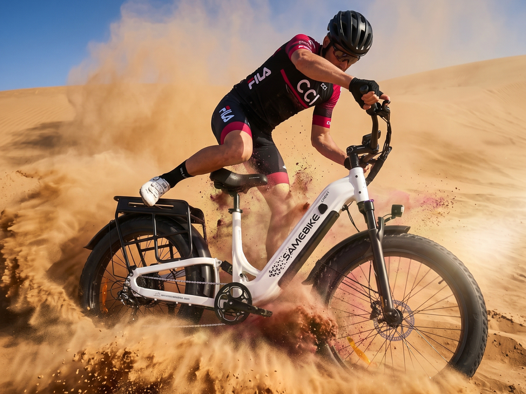 SAMEBIKE CREST Fat Tire elektrische mountainbike 1000W