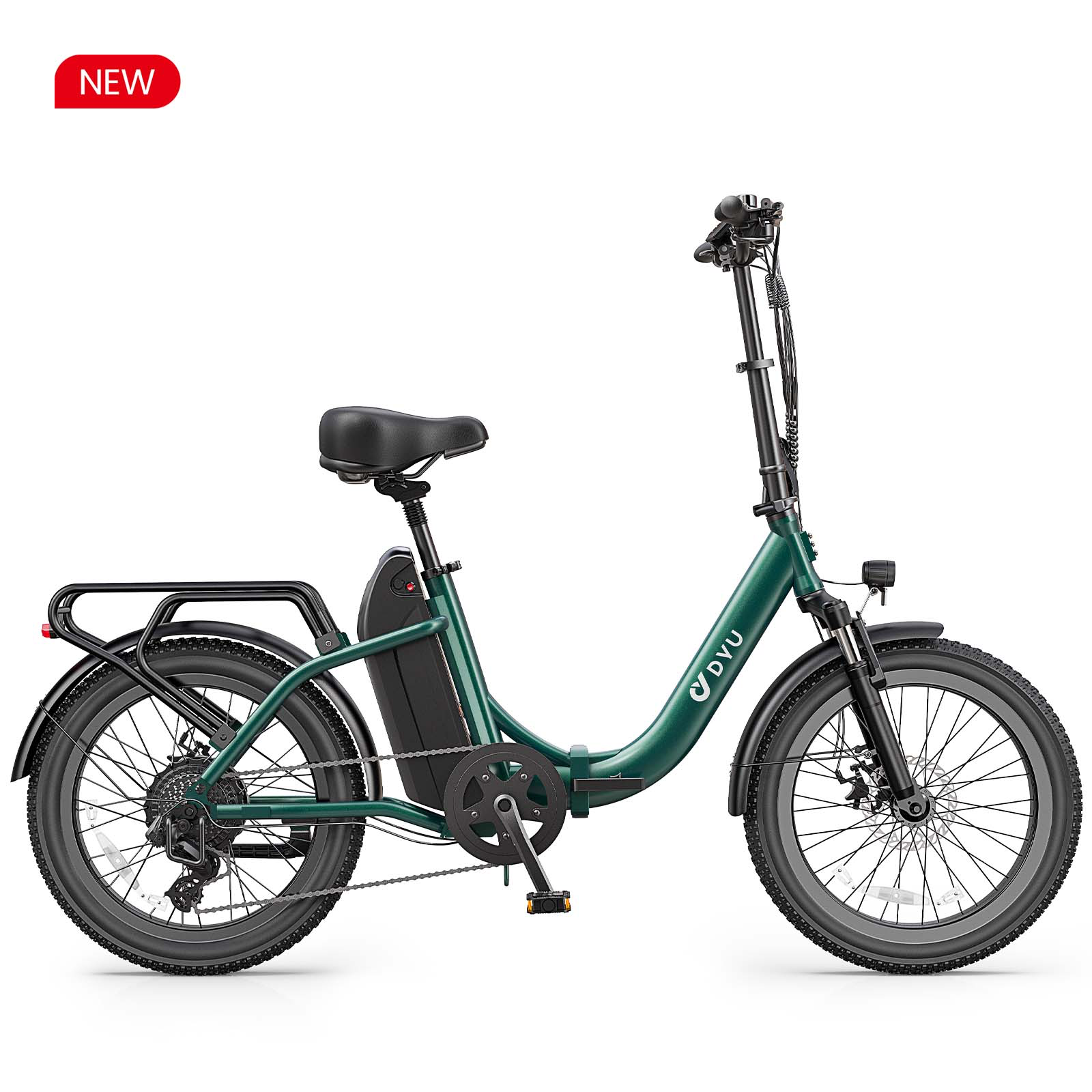 DYU C9 elektrische fiets voor lange afstanden