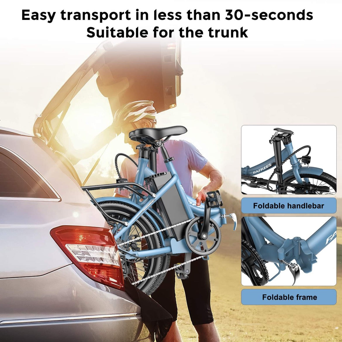 Fafrees F20 LIGHT 16.75Ah elektrische fiets